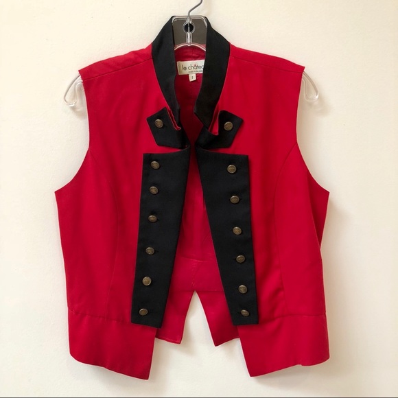 Vintage Tops - Vintage Le Chateau Vest